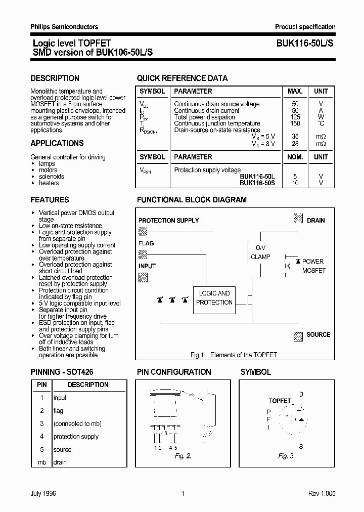 BUK116-50L_1133682.PDF Datasheet
