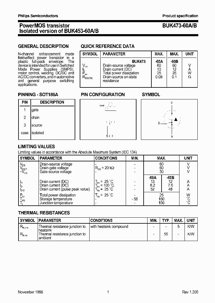 BUK473-60A_1030822.PDF Datasheet