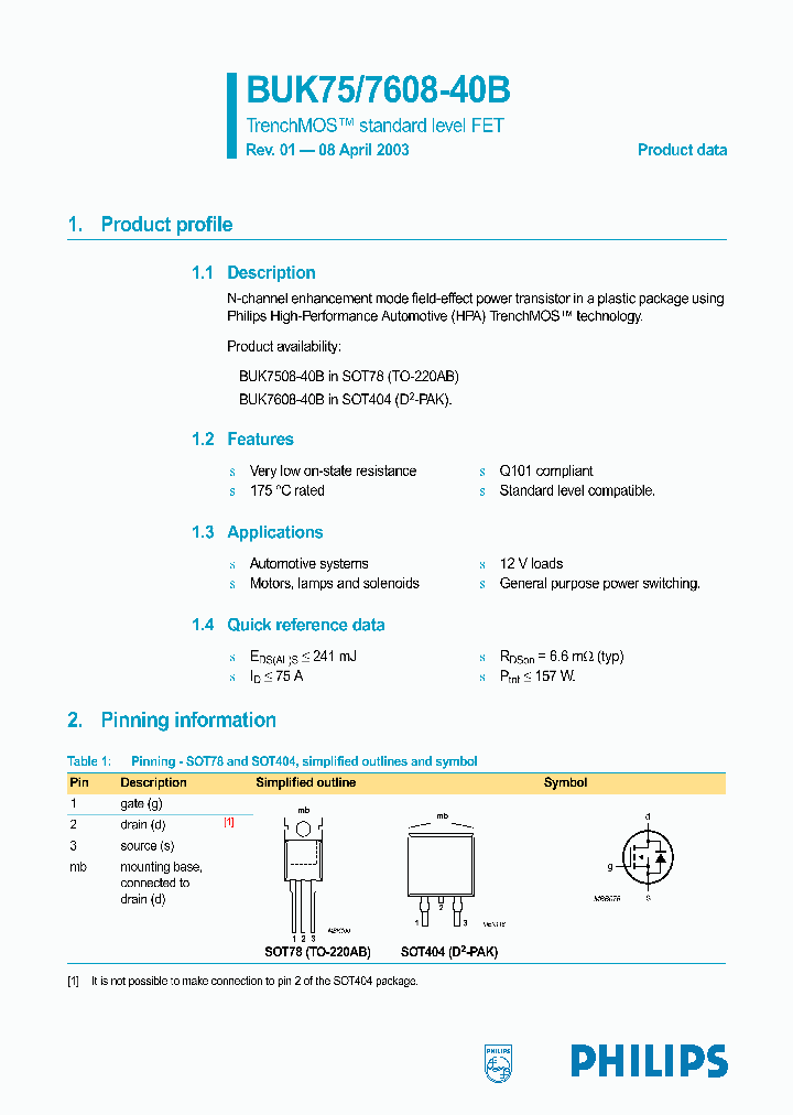 BUK7508-40B_1057131.PDF Datasheet