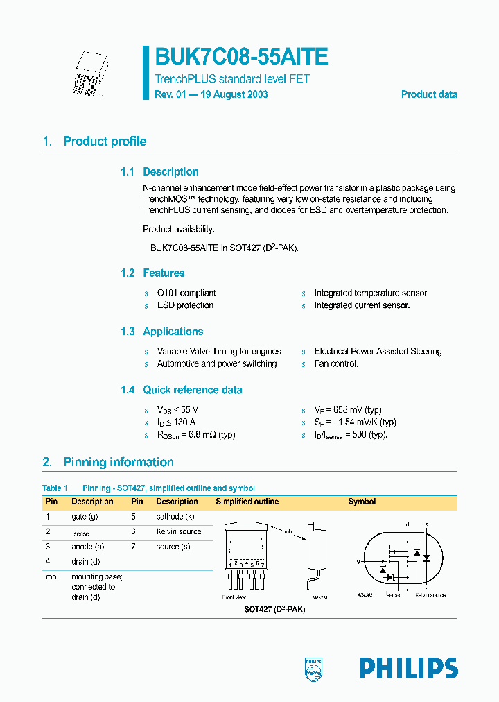 BUK7C08-55AITE_1222001.PDF Datasheet