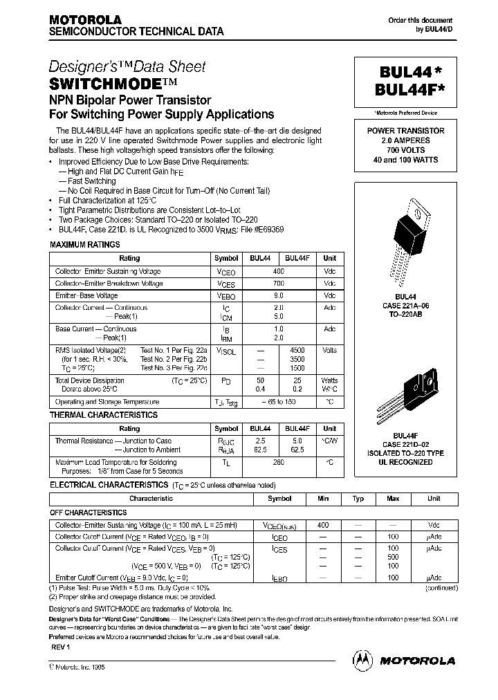 BUL44F_1222138.PDF Datasheet