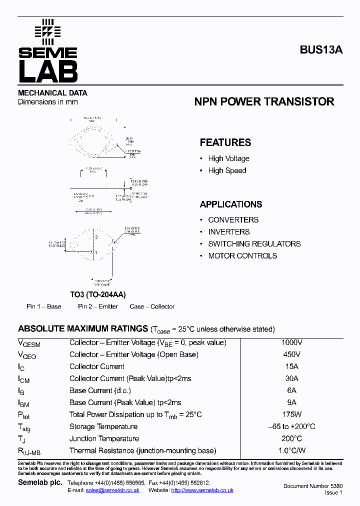 BUS13A_1222234.PDF Datasheet