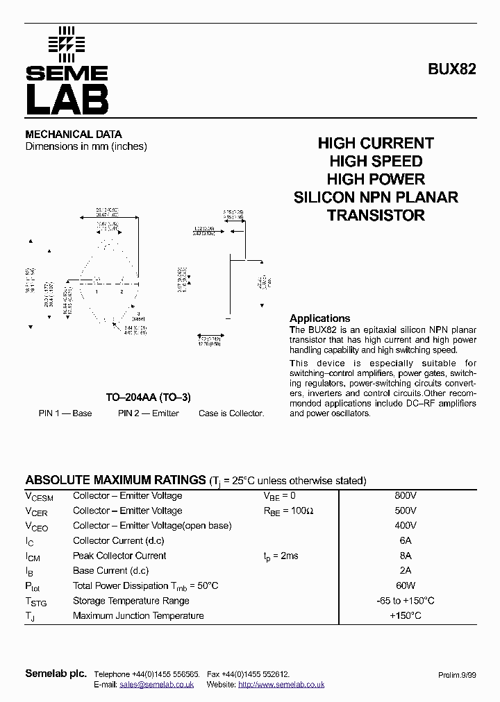 BUX82_1112886.PDF Datasheet