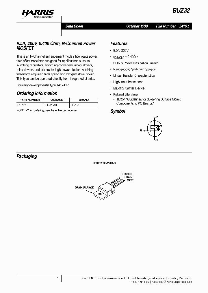 BUZ32_1222397.PDF Datasheet