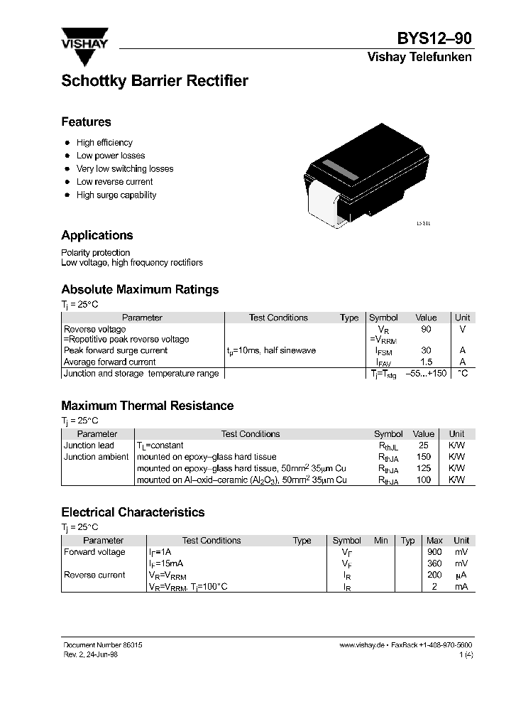 BYS1290_1222667.PDF Datasheet