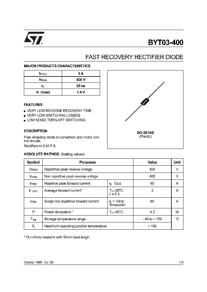 BYT03-400_1222674.PDF Datasheet