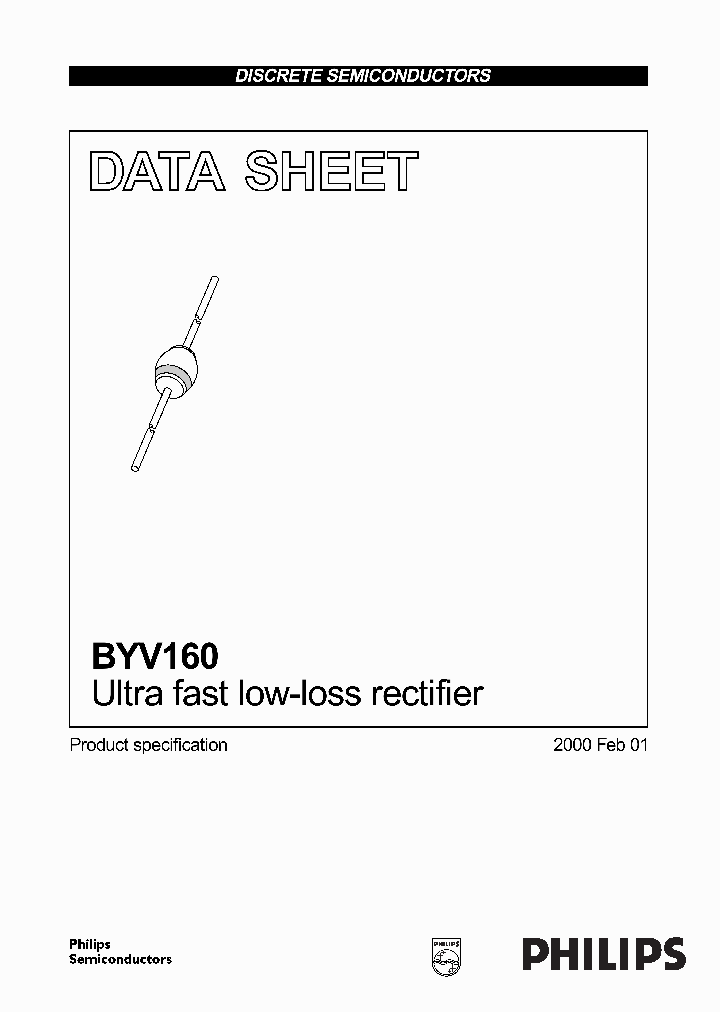 BYV160_1222722.PDF Datasheet