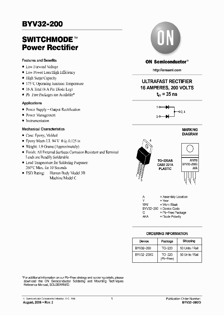 BYV32-200_1107493.PDF Datasheet