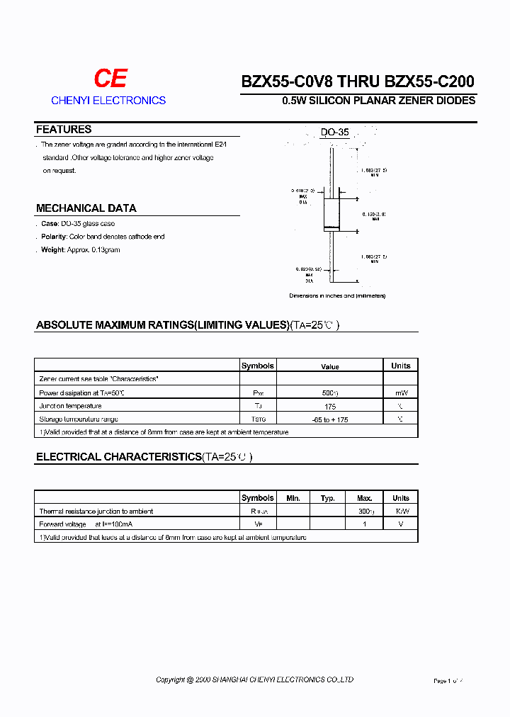 BZX55C0V8_1067564.PDF Datasheet