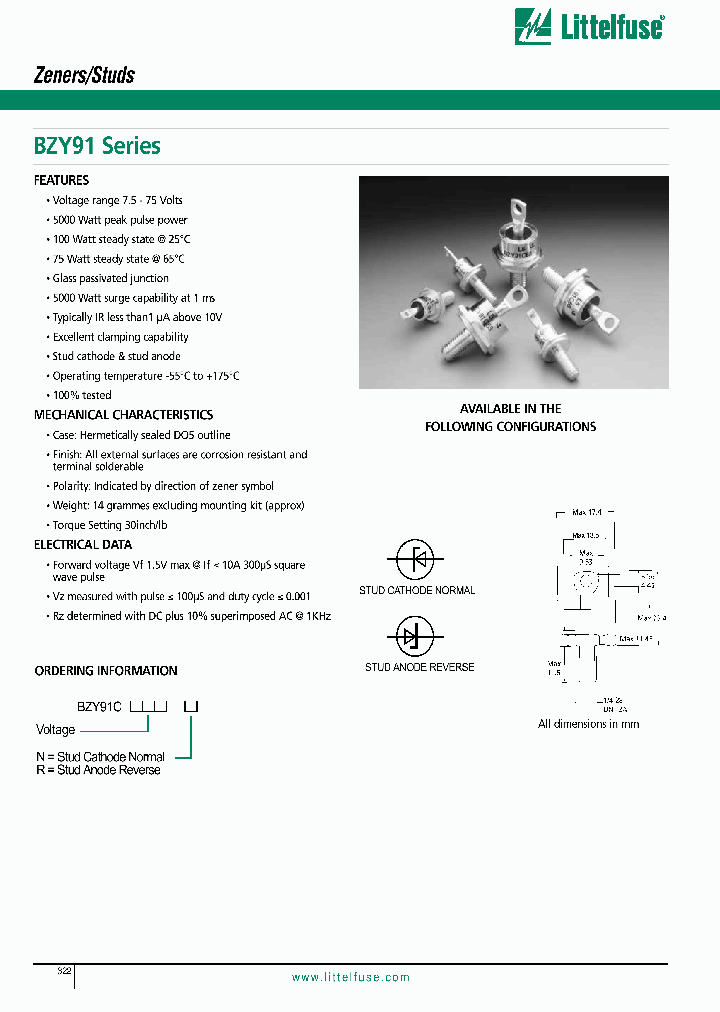BZY91C9V1R_1223029.PDF Datasheet