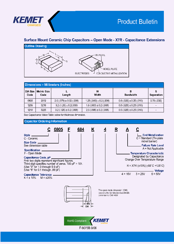 C0805F684M4RAC_1223075.PDF Datasheet