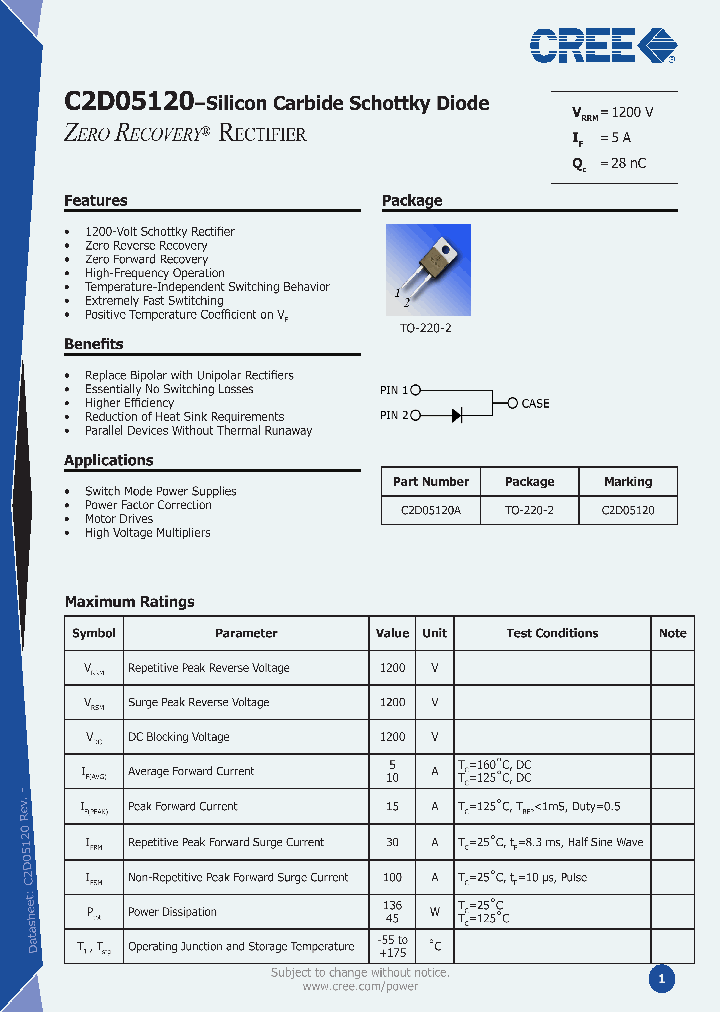 C2D05120_1096374.PDF Datasheet