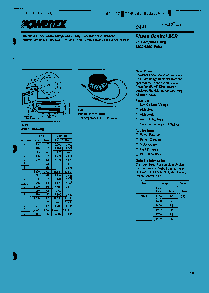 C441PS_1223339.PDF Datasheet