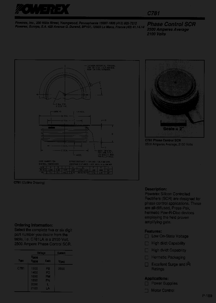 C781PN_1223698.PDF Datasheet