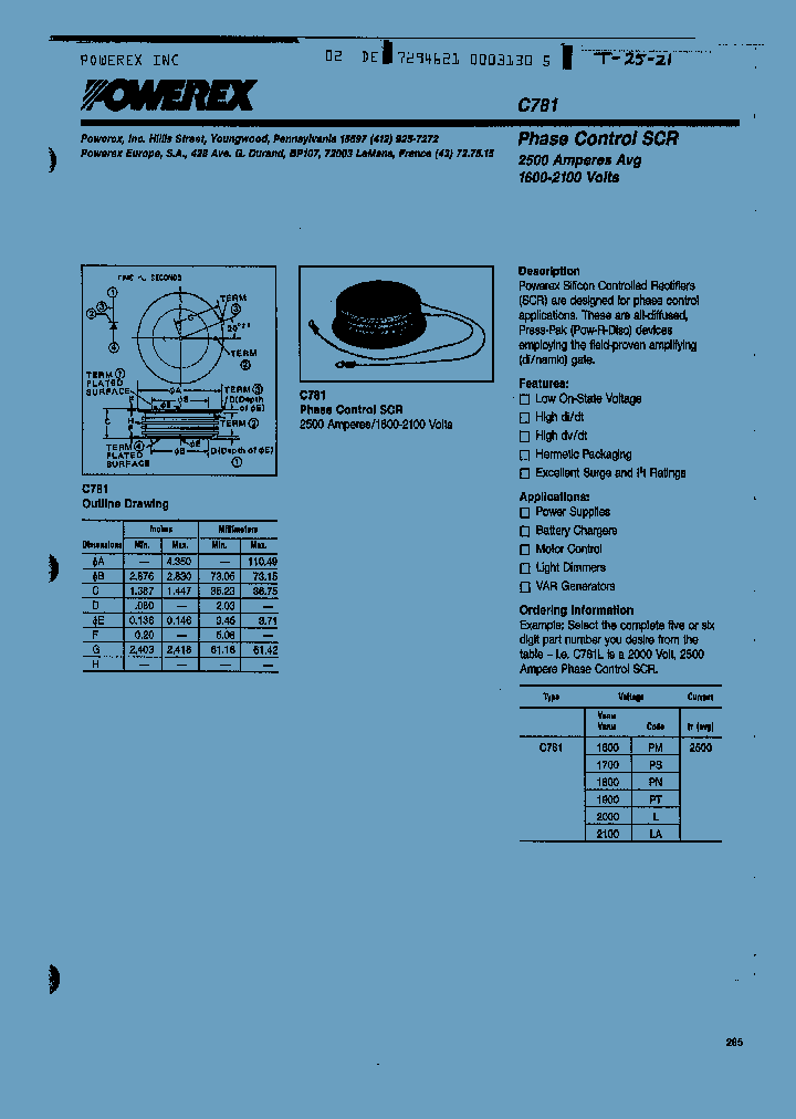 C781PT_1223699.PDF Datasheet