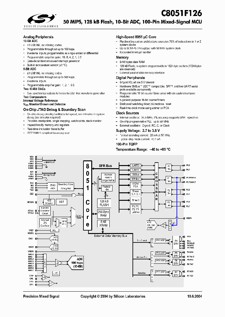 C8051F126_1223748.PDF Datasheet