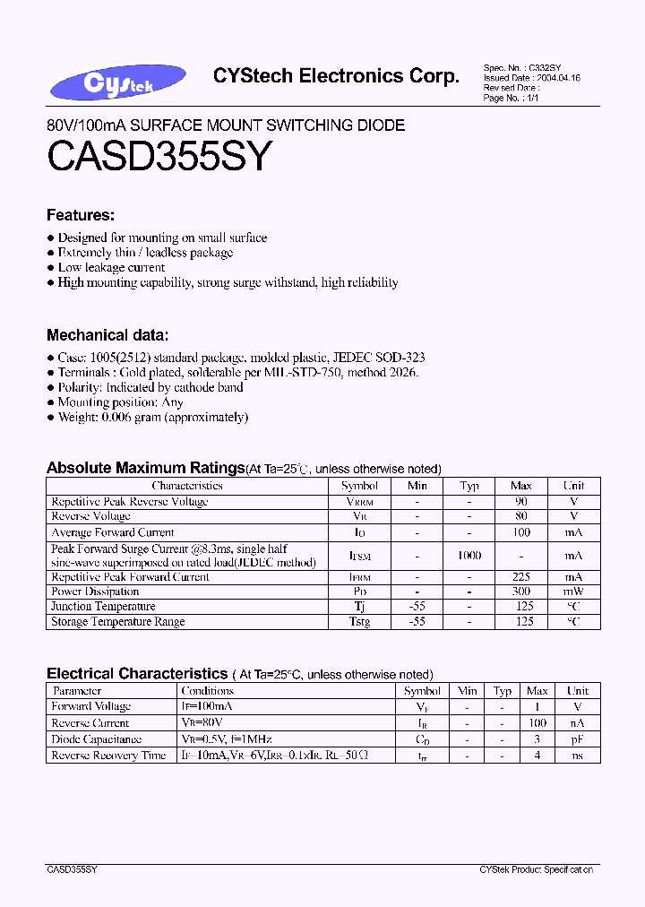 CASD355SY_1223969.PDF Datasheet