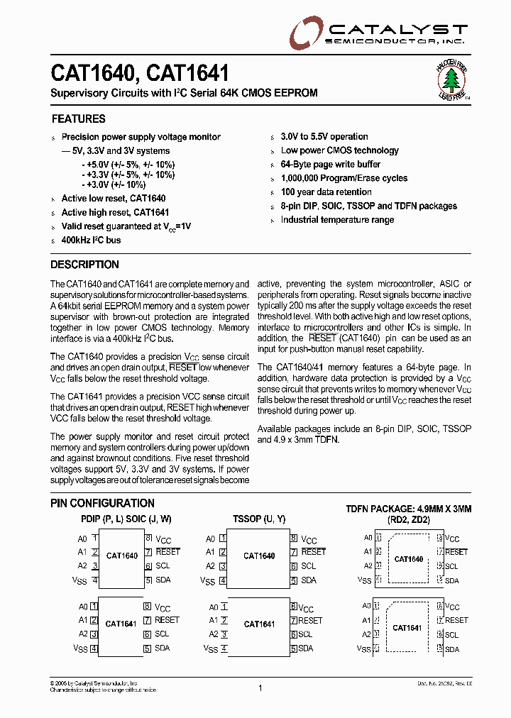 CAT1641ZD2I-45TSSOP_1223991.PDF Datasheet