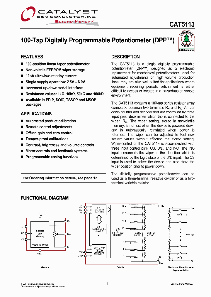 CAT5113VI-00-G_1160895.PDF Datasheet