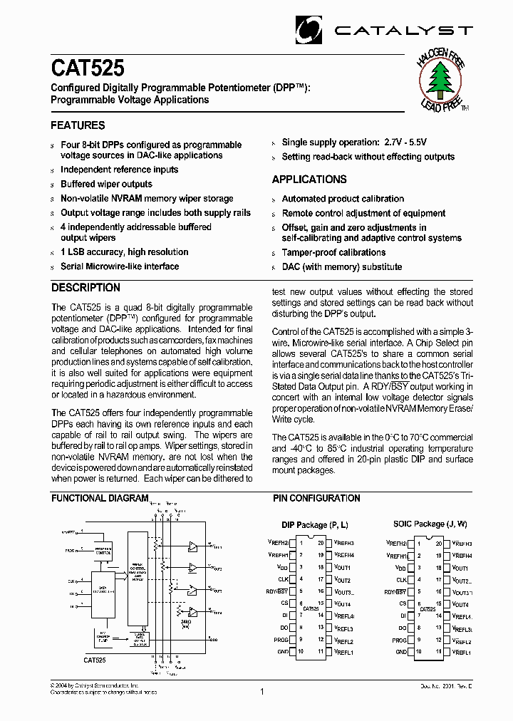 CAT525P-TE10_1048118.PDF Datasheet