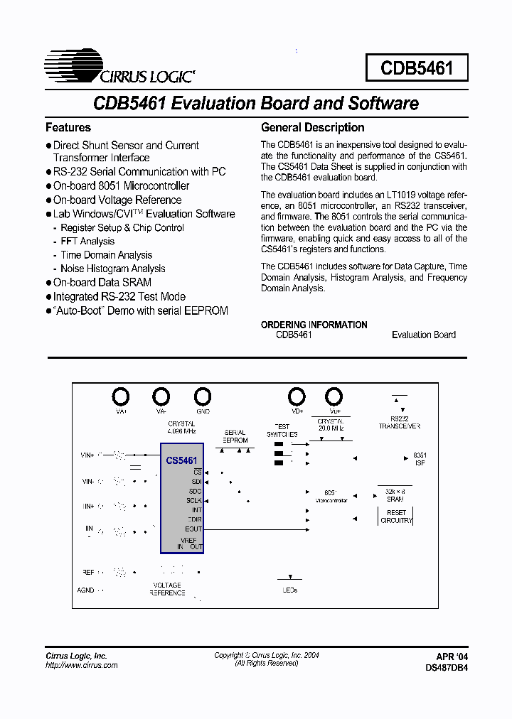 CDB5461_1112876.PDF Datasheet
