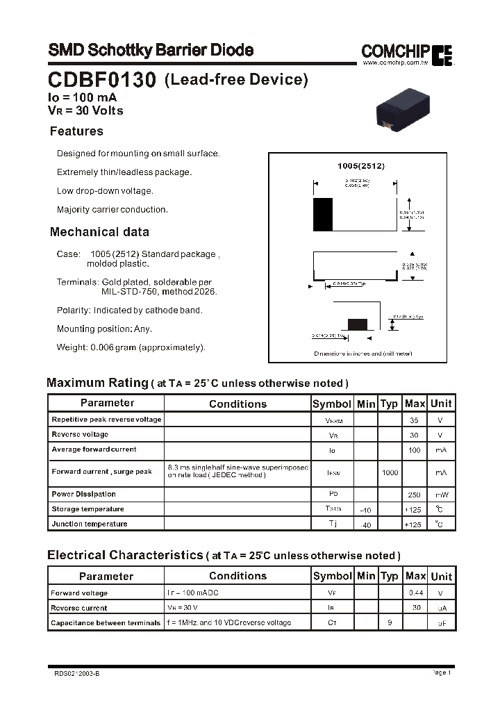 CDBF0130_1225183.PDF Datasheet