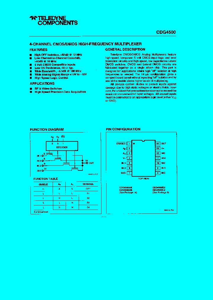 CDG4500_1075680.PDF Datasheet