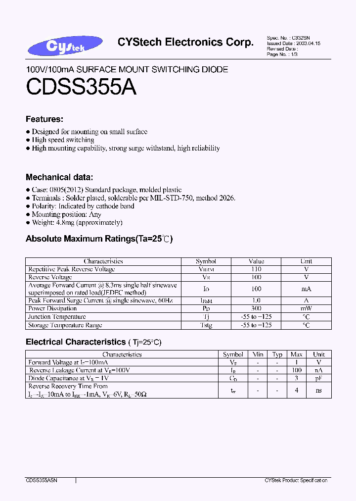 CDSS355ASN_1225573.PDF Datasheet