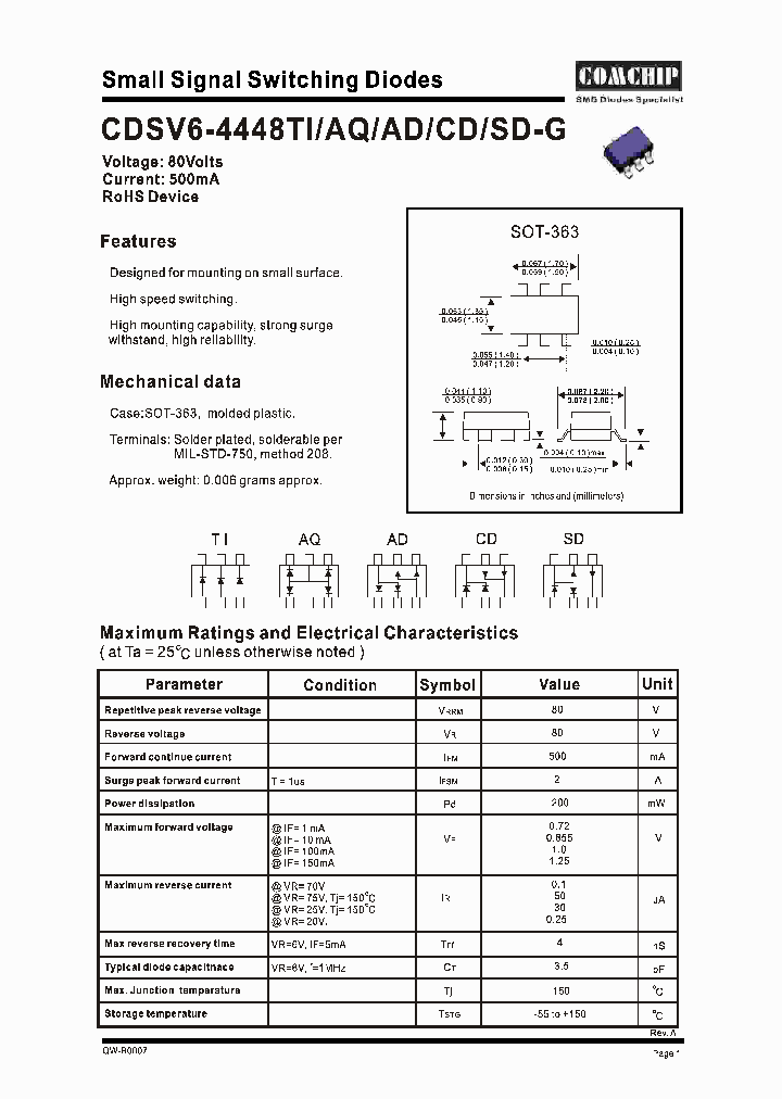 CDSV6-4448TI_1225607.PDF Datasheet