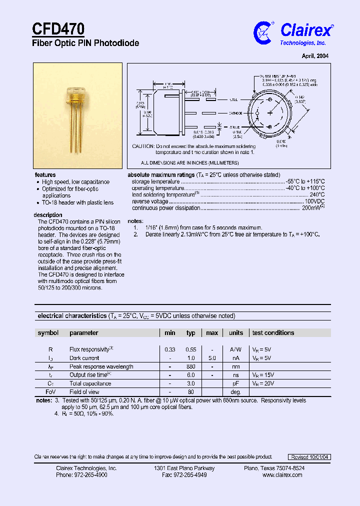CFD470_1087107.PDF Datasheet
