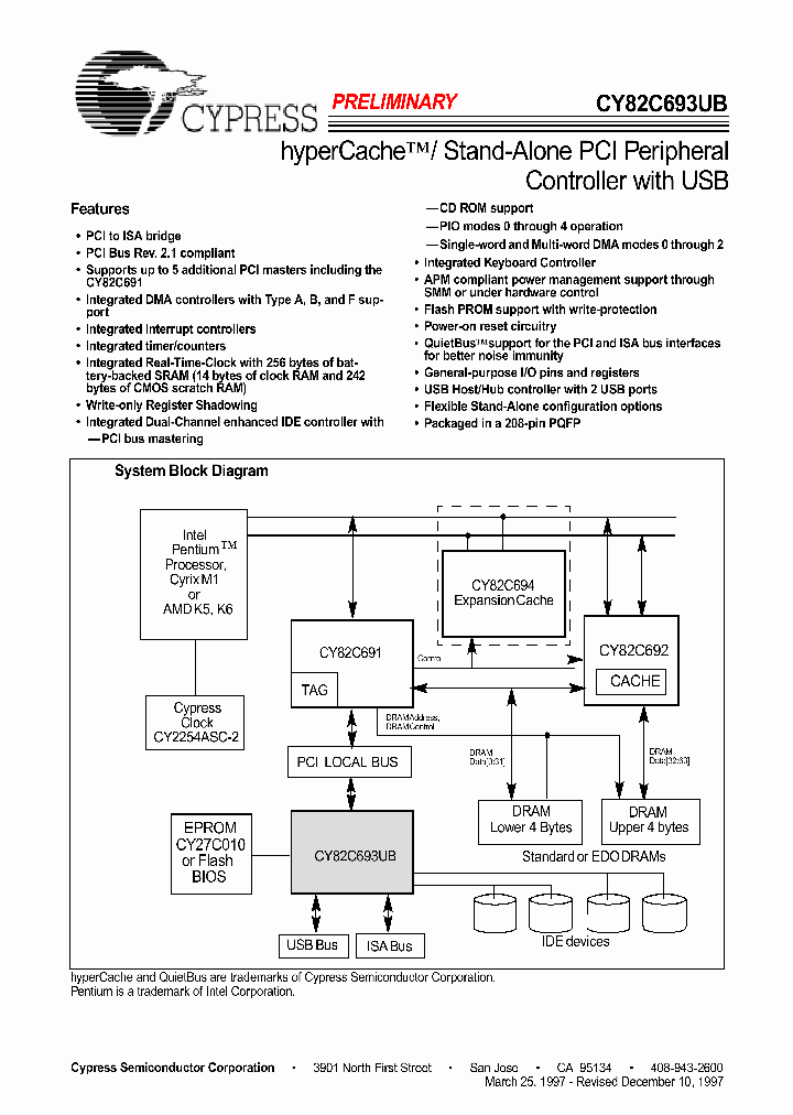 CY82C693UB_1062372.PDF Datasheet