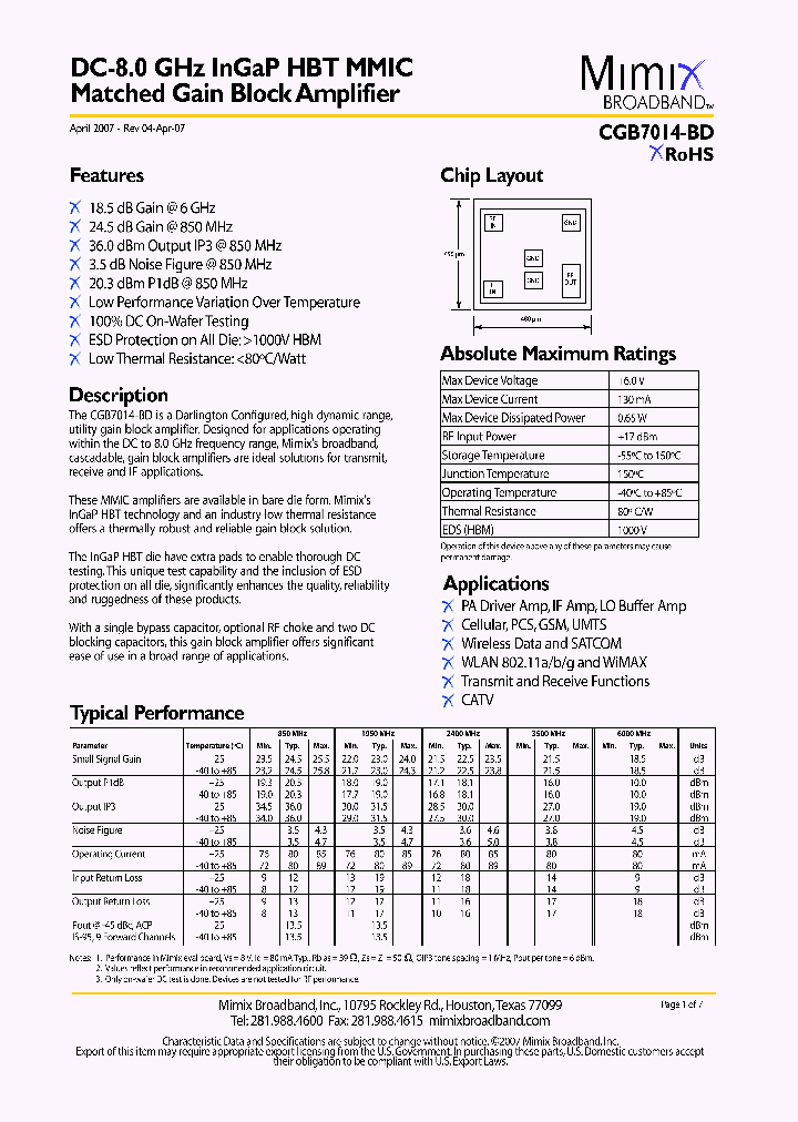 CGB7014-BD-000V_1164407.PDF Datasheet
