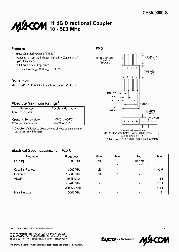 CH35-0009-S_1023696.PDF Datasheet