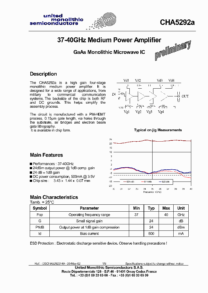 CHA5292A-99F00_1226147.PDF Datasheet