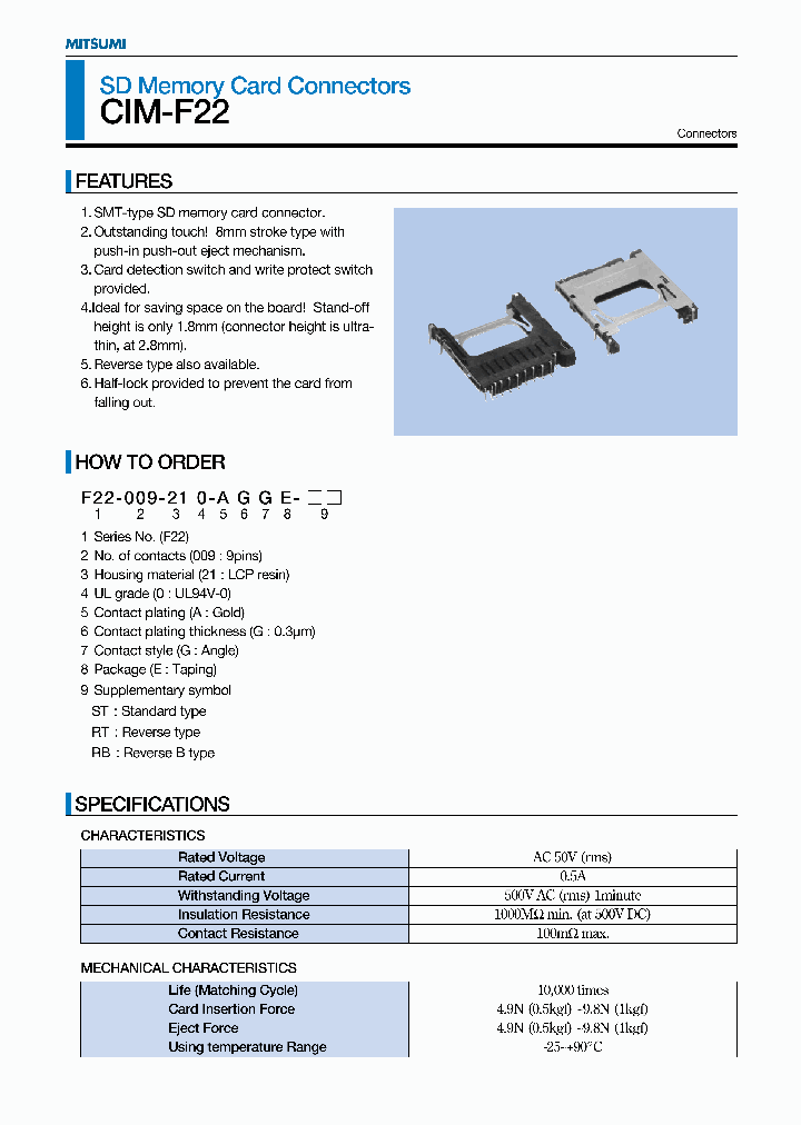 CIM-F22_1116037.PDF Datasheet