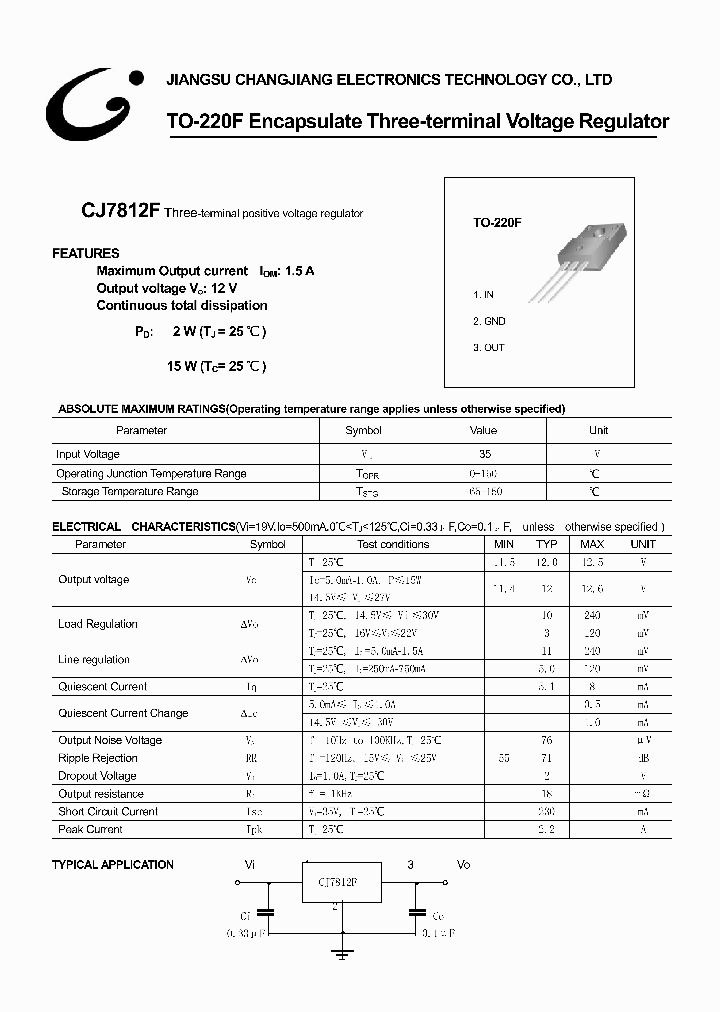 CJ7812F-TO-220F_1226254.PDF Datasheet