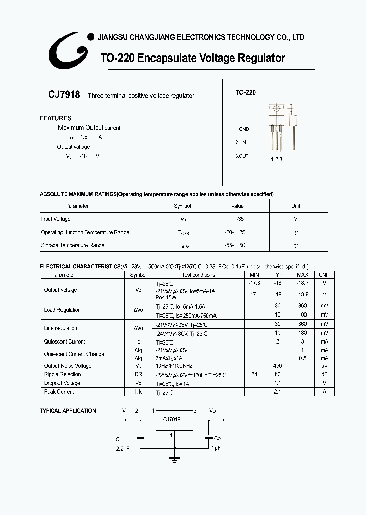 CJ7918-TO-220_1226297.PDF Datasheet