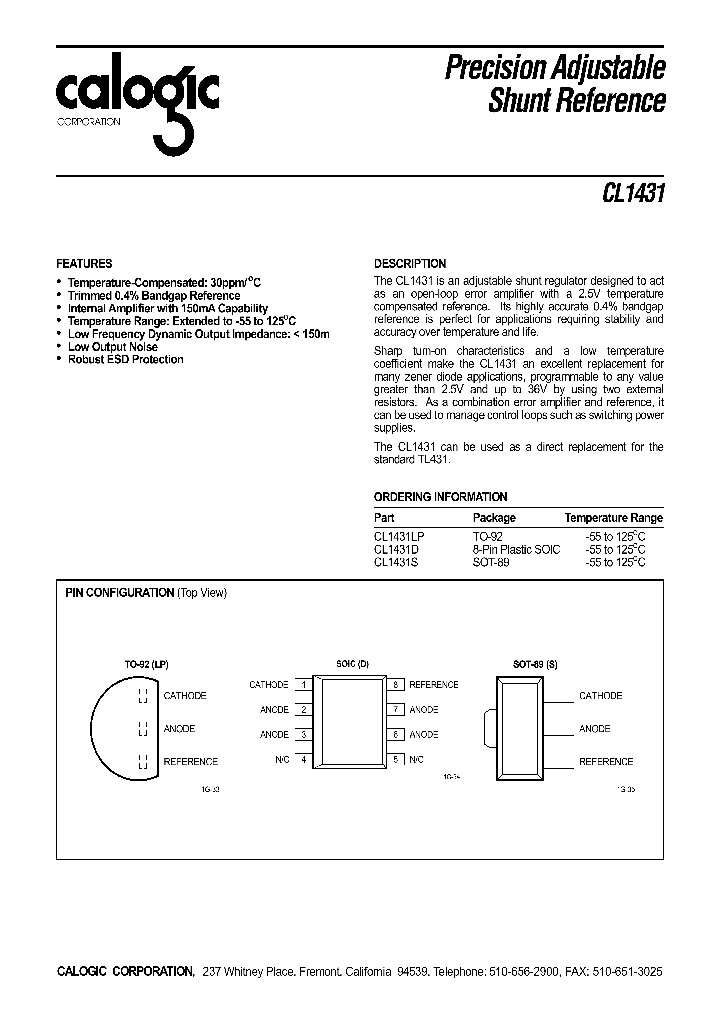 CL1431S_1226354.PDF Datasheet