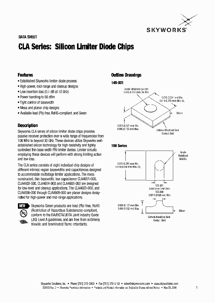 CLA4601-000_1092899.PDF Datasheet
