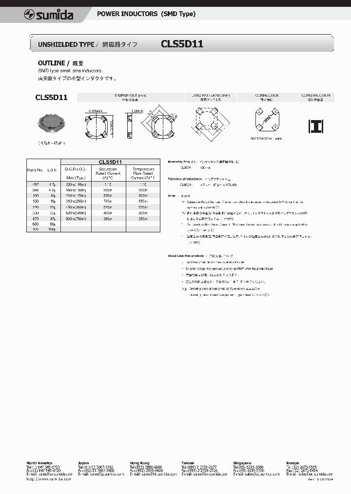 CLS5D11_1167517.PDF Datasheet