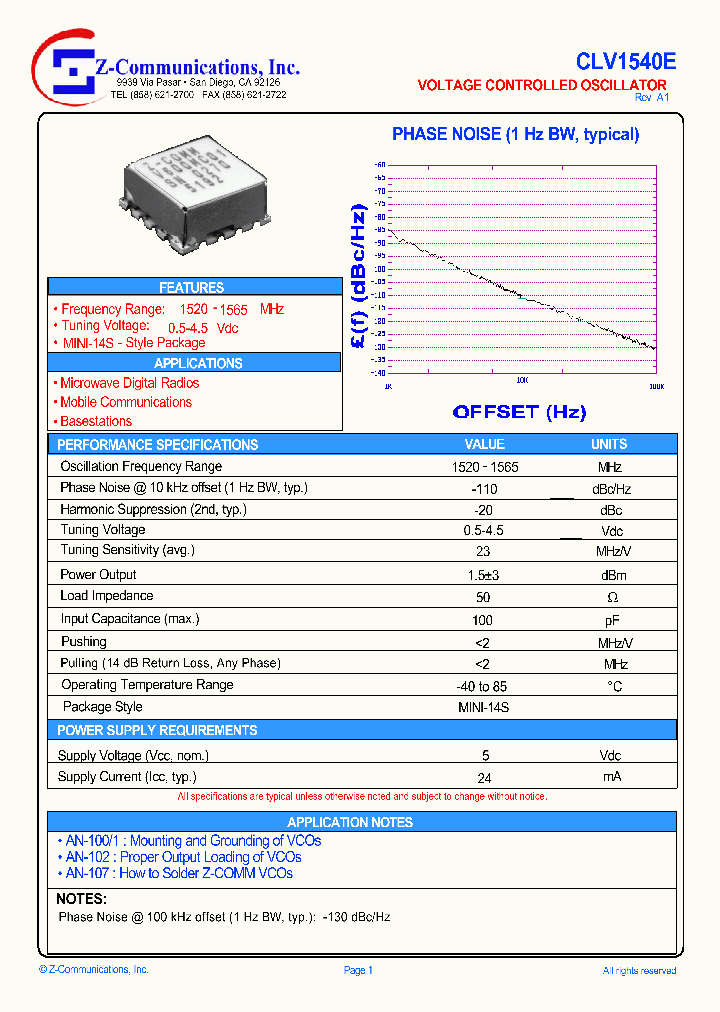 CLV1540E_1226634.PDF Datasheet