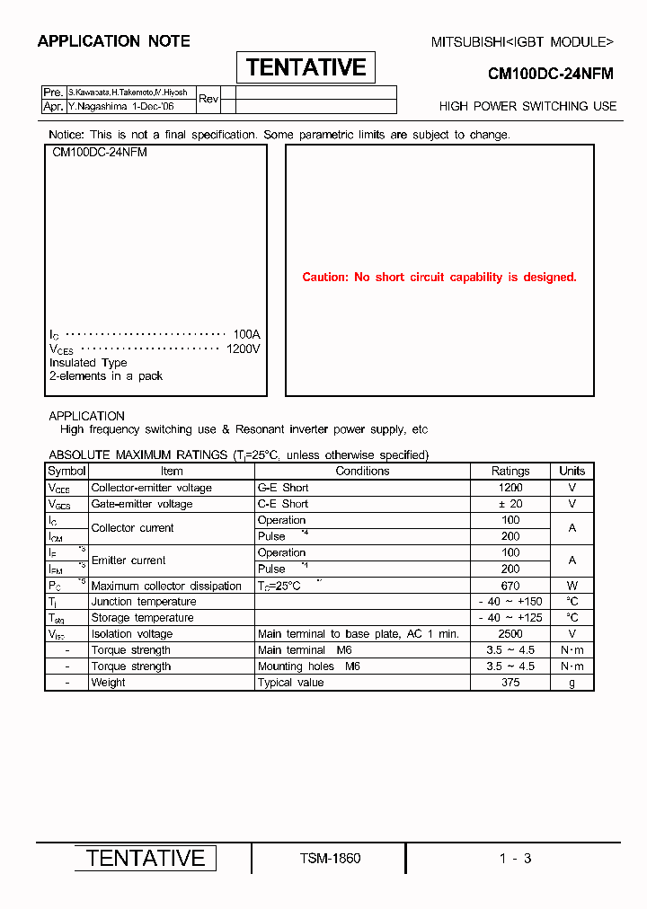 CM100DC-24NFM_1226665.PDF Datasheet