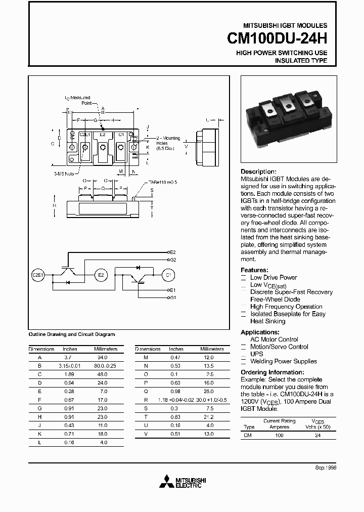 CM100DU-24H_1226670.PDF Datasheet