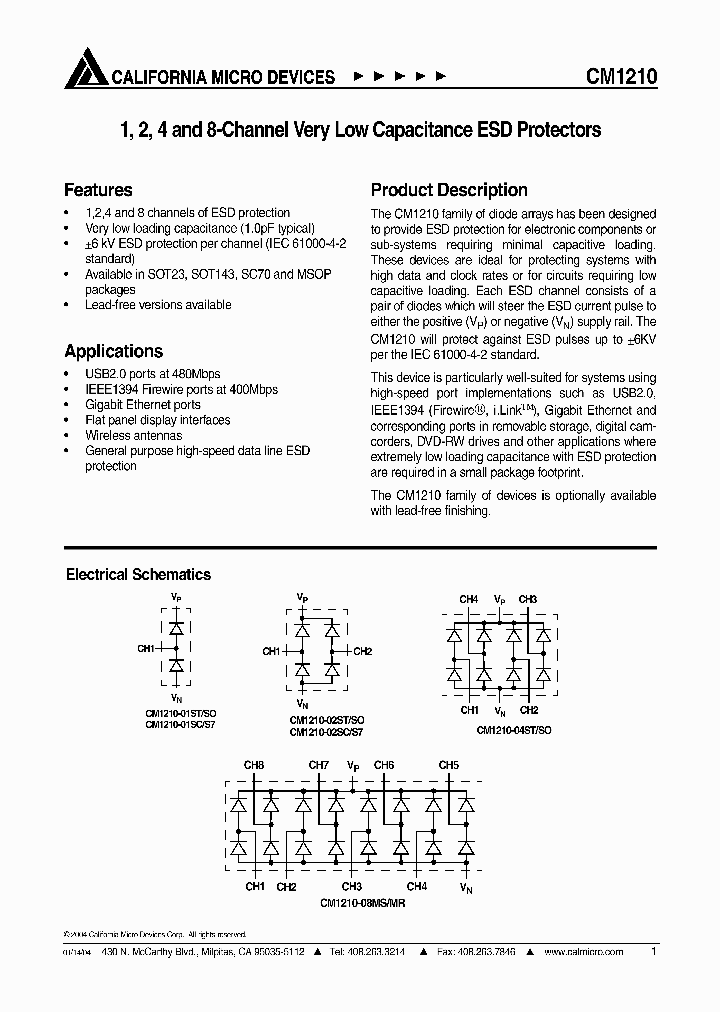 CM1210-01SO_687470.PDF Datasheet