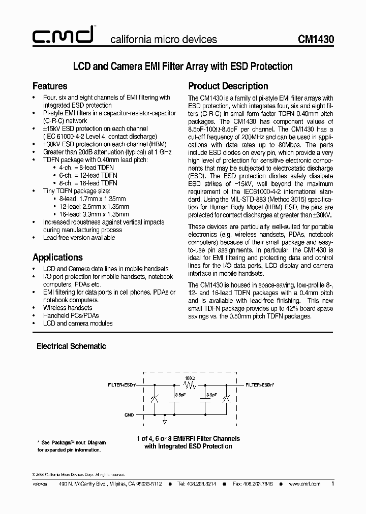 CM1430-08DF_1226754.PDF Datasheet