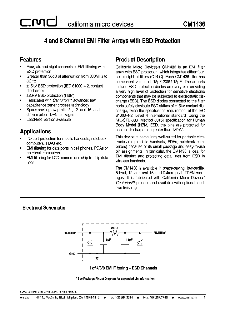 CM1436-08DF_1226756.PDF Datasheet