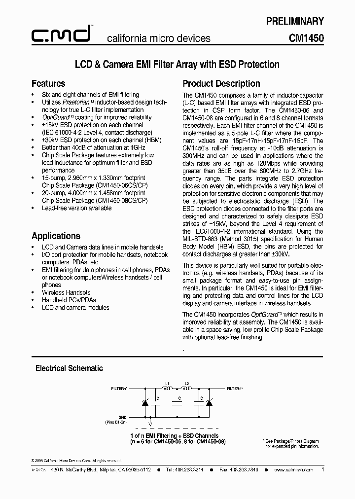 CM1450-08CS_1226757.PDF Datasheet