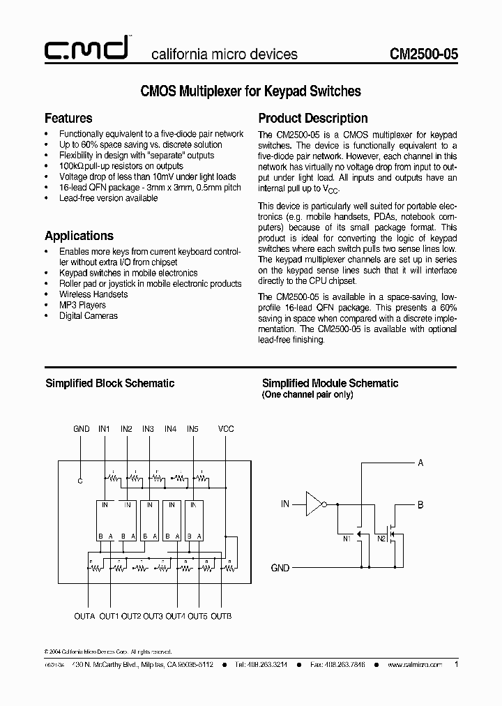 CM2500-05QF_1226838.PDF Datasheet