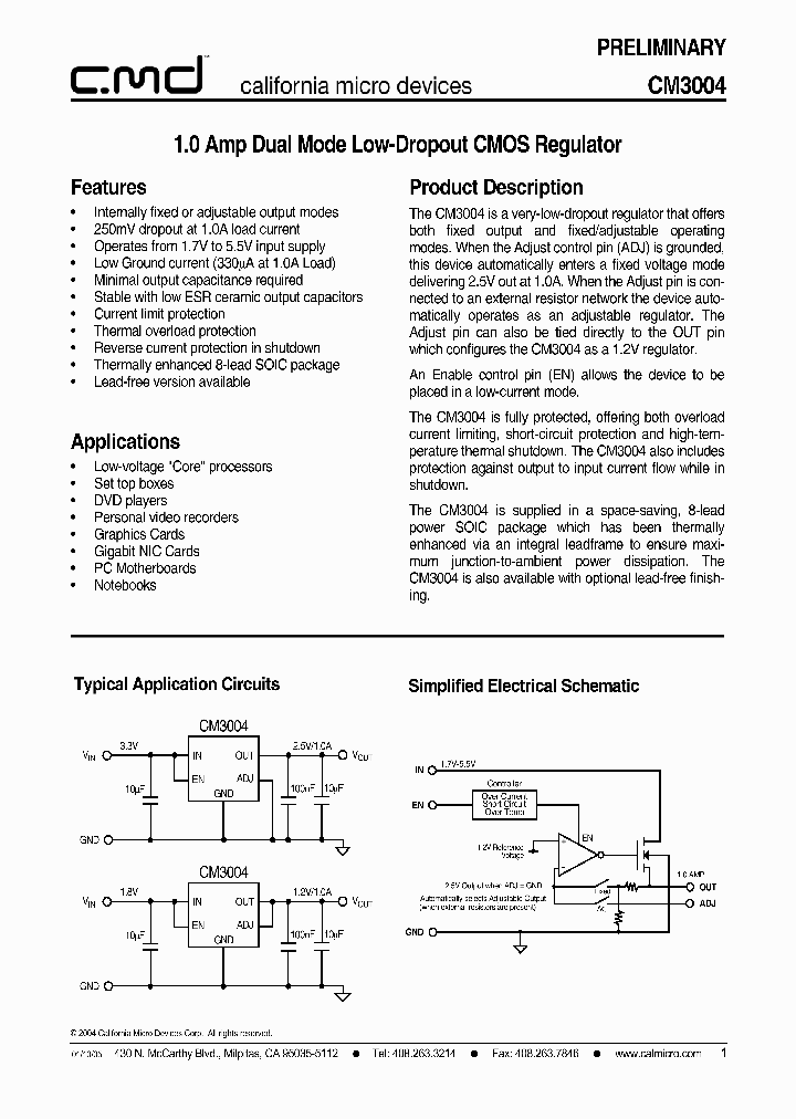 CM3004-25SF_1226864.PDF Datasheet