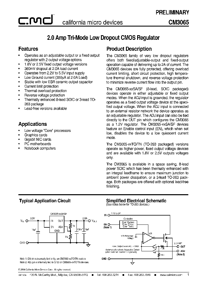 CM3065-25TO_1226887.PDF Datasheet
